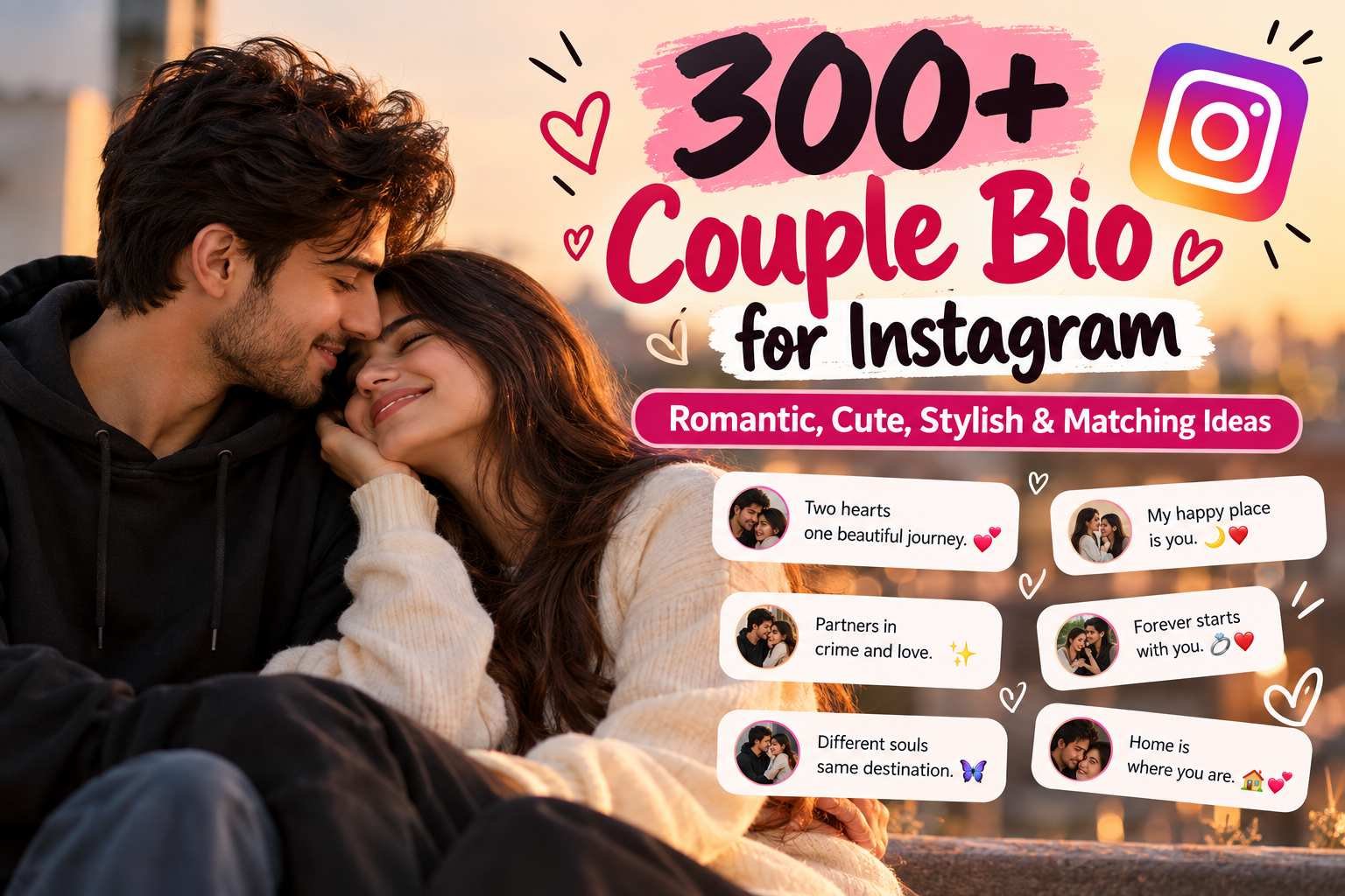 Couple Bio for Instagram