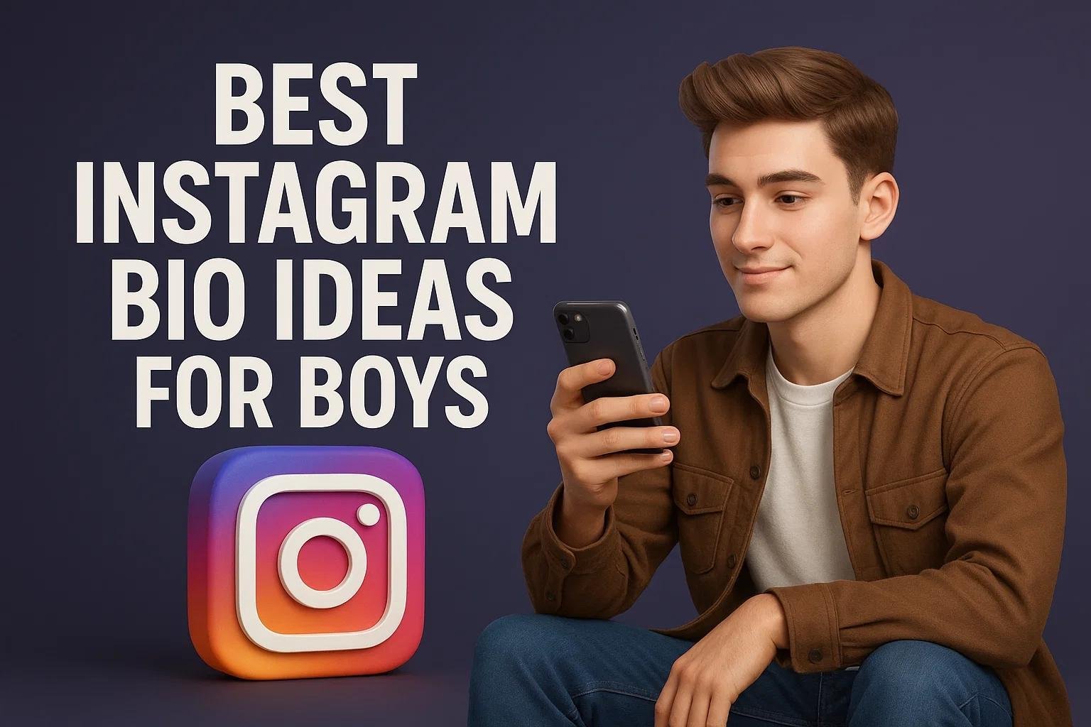 Instagram Bio for Boys